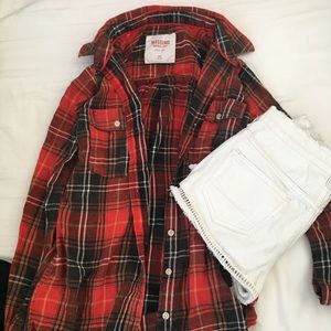 Orange/Red Flannel